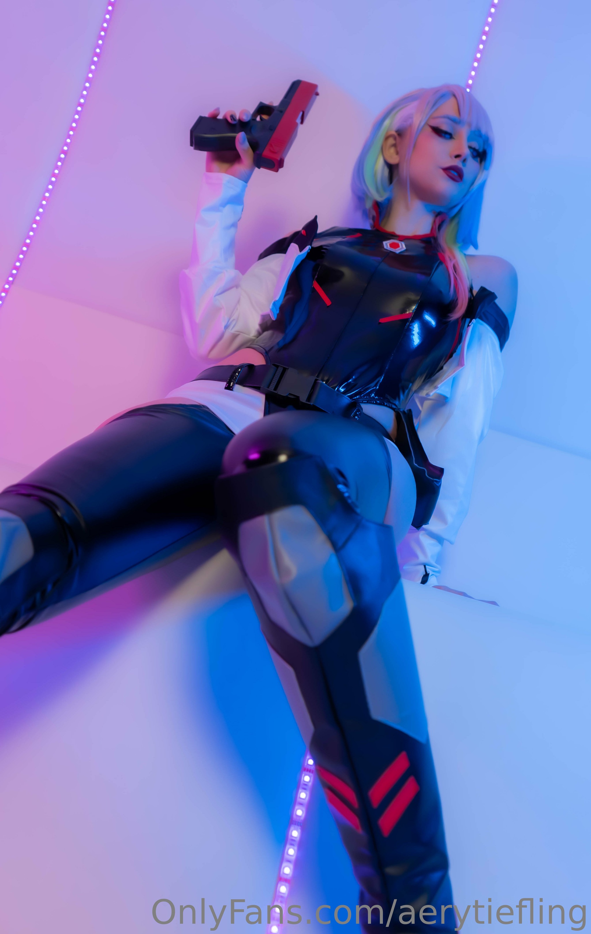 图片[1]-Aery Tiefling – NO.007 Lucy (Cyberpunk Edgerunners)[77P]-XikXak